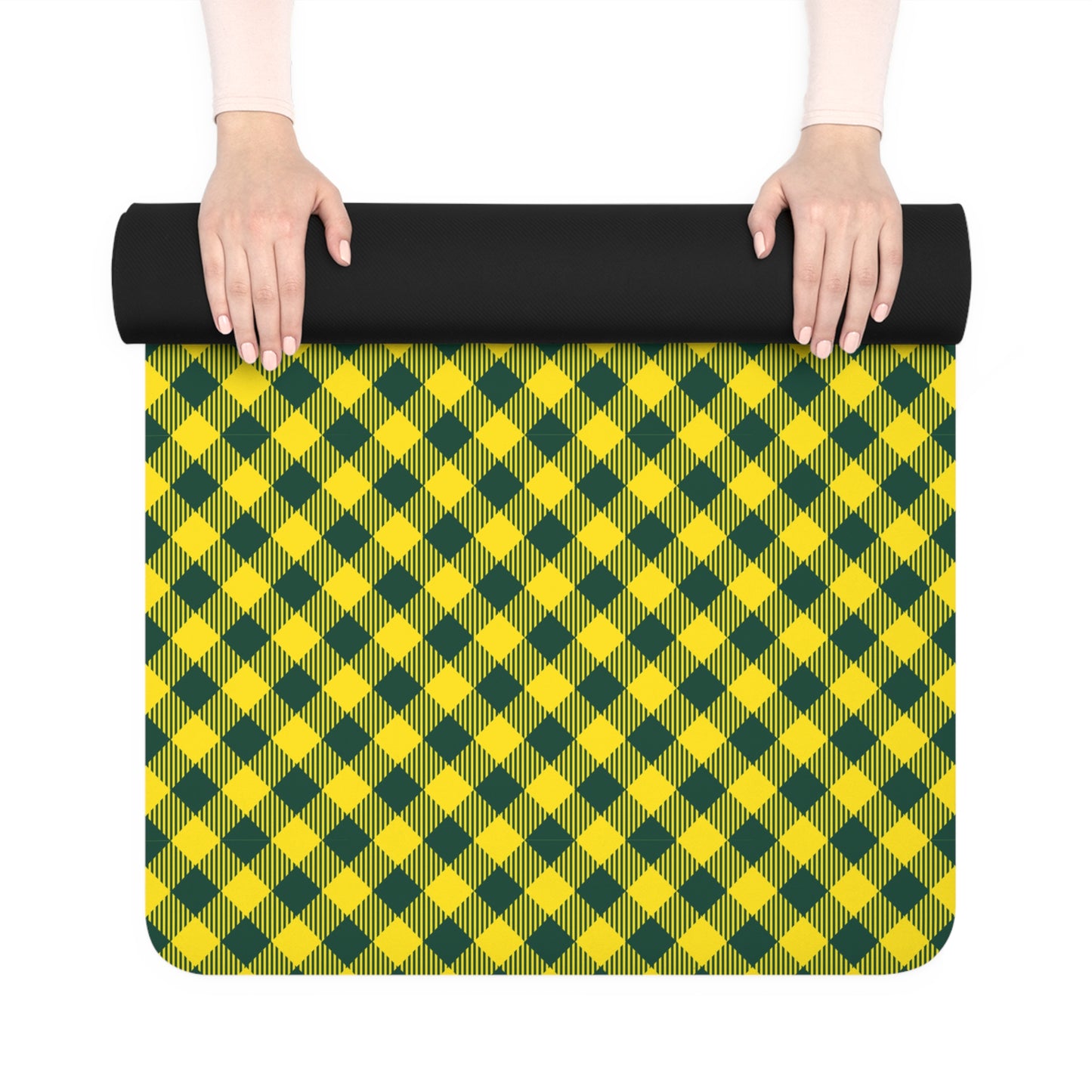 Yoga Mat | Eugene, Oregon | Gingham