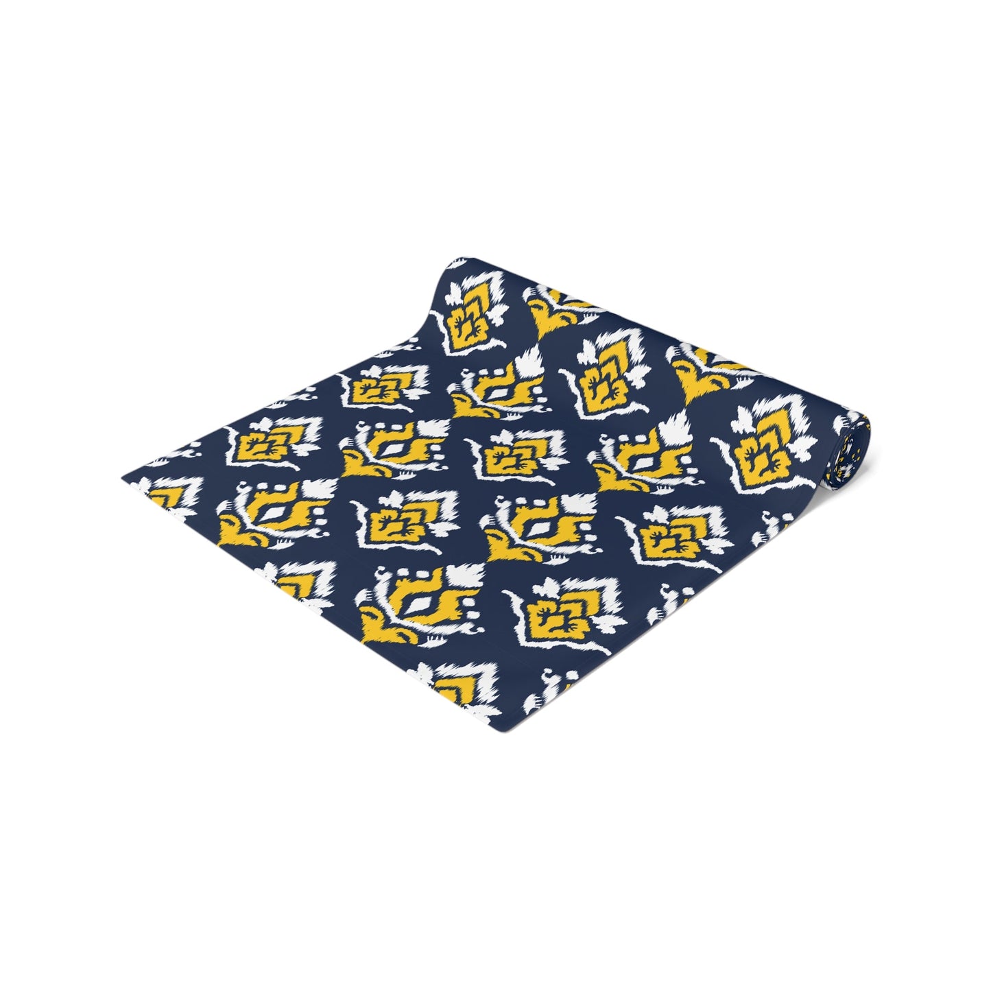 Table Runner | Yellow & Blue | Ikat
