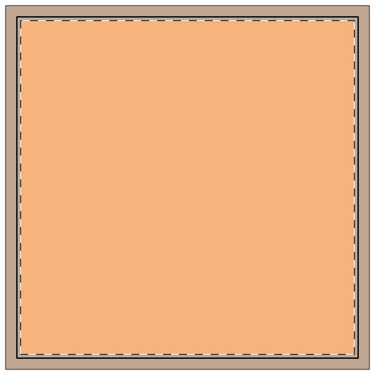 Napkin 4-set | Orange & White | Light (Orange & White)