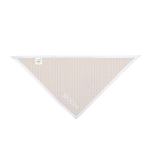 Pet Bandana- Personalized | Red & Yellow | Tweed