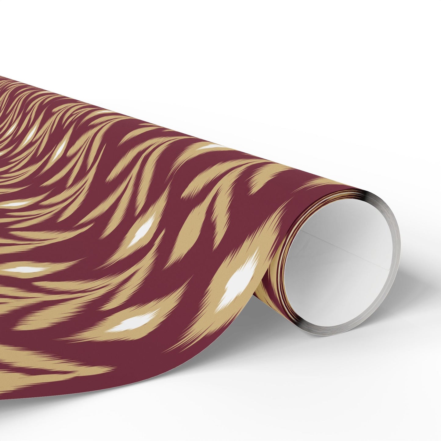 Gift Wrap | Maroon & Gold | Laurel