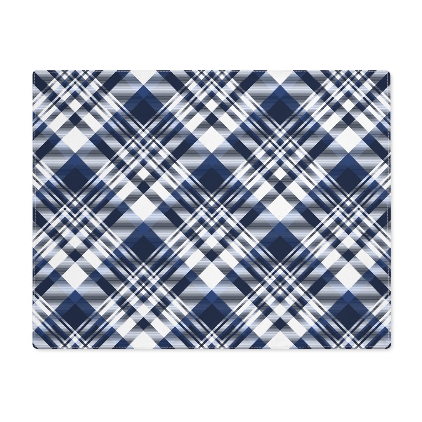 Placemat | Navy & White | Tartan