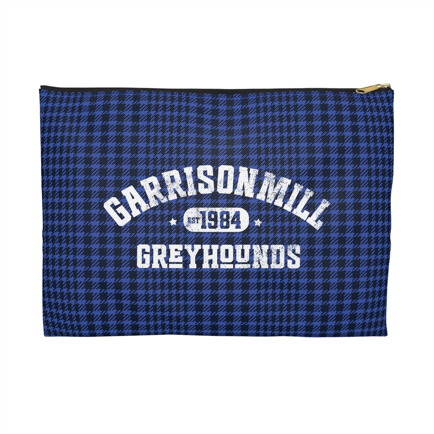 Accessory Pouch | Greyhounds | Blue Tartan