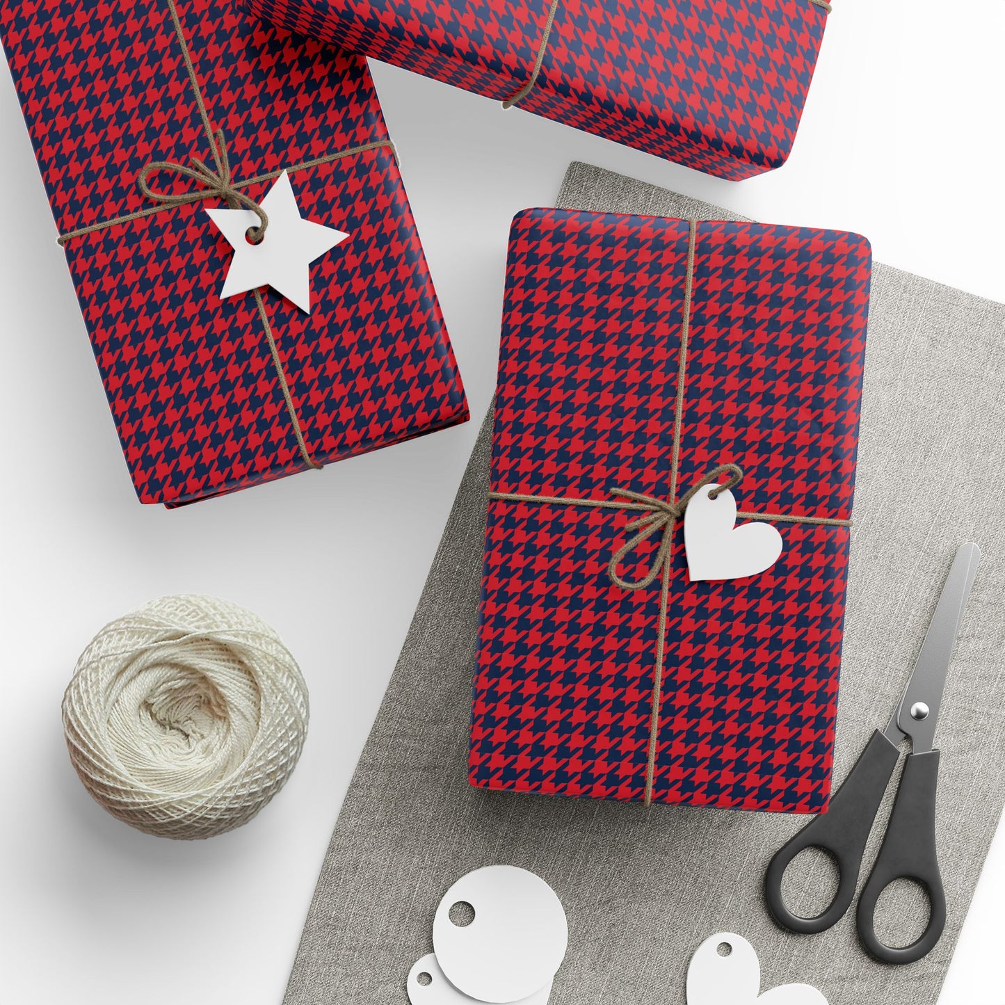 Gift Wrap | Oxford, Mississippi | Houndstooth