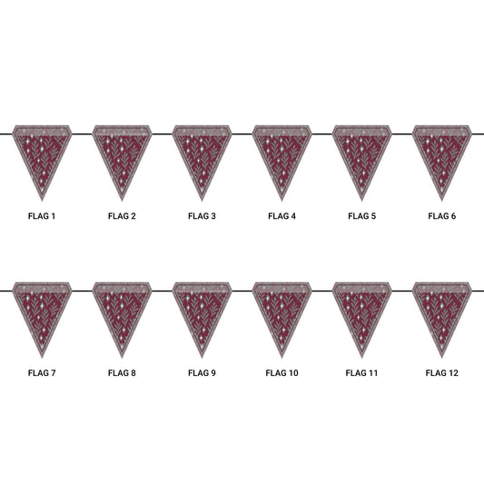 Flag Garland | Starkville, Mississippi | Laurel