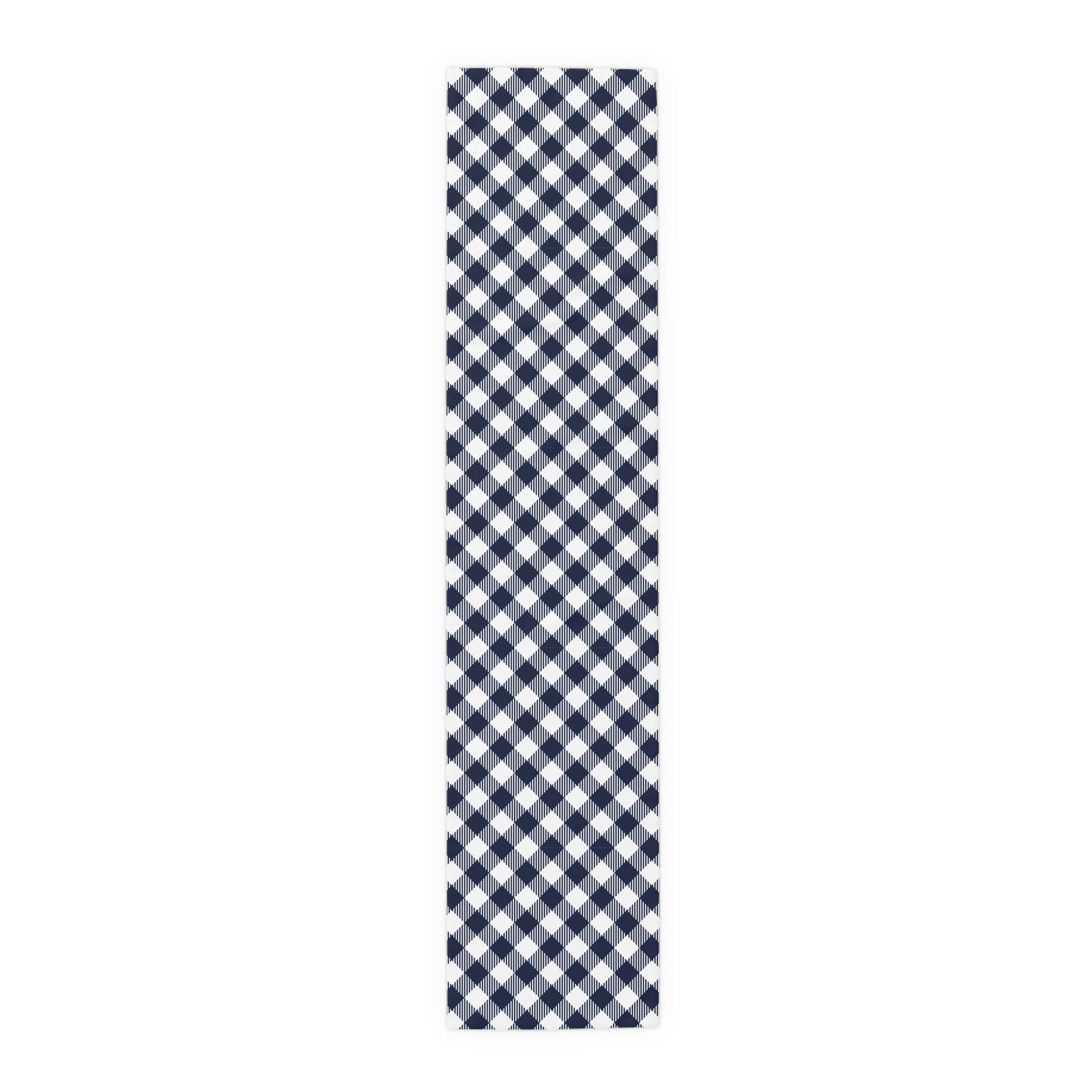 Table Runner | Navy & White | Gingham