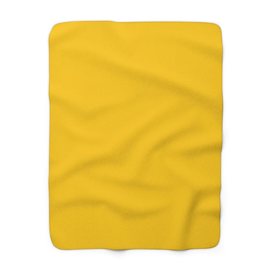 Sherpa Blanket | Ann Arbor, Michigan | Light (Orange)