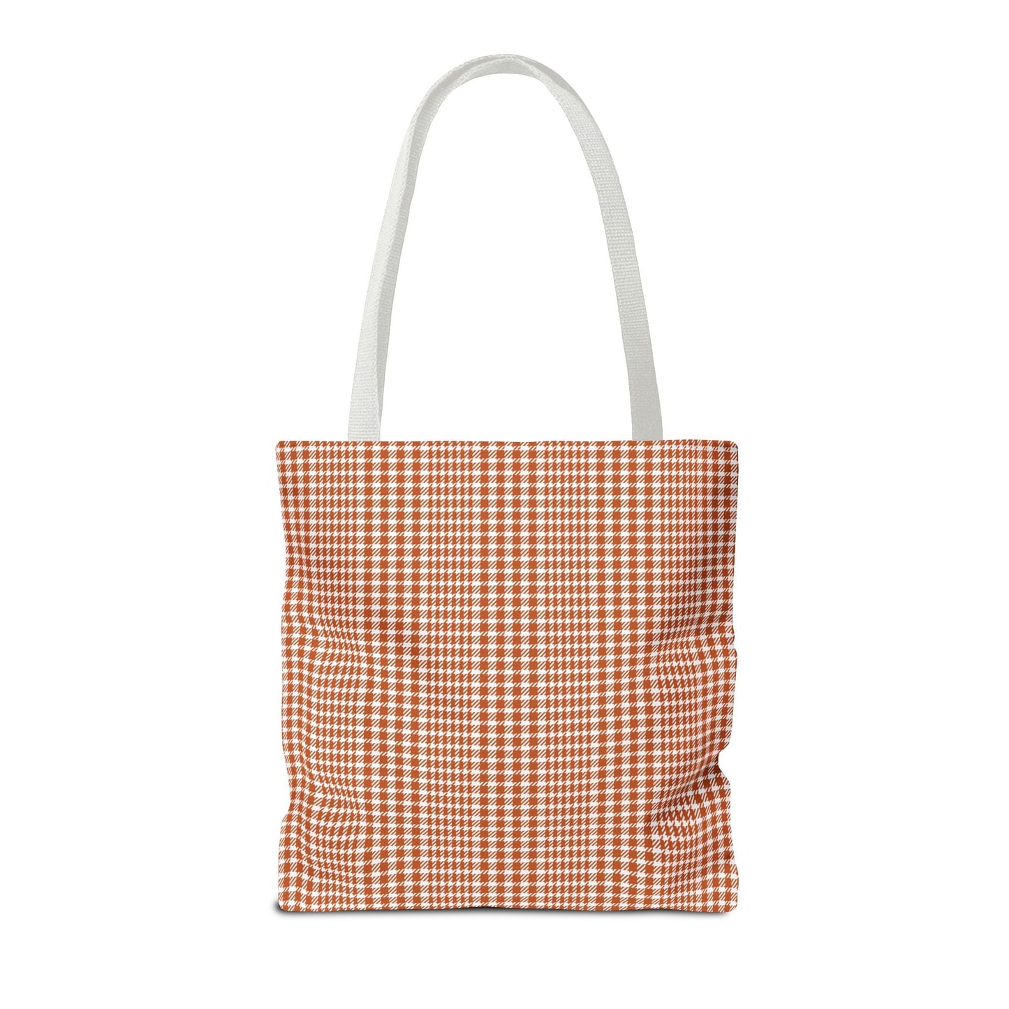 Totes | Dark Orange & White | Tweed