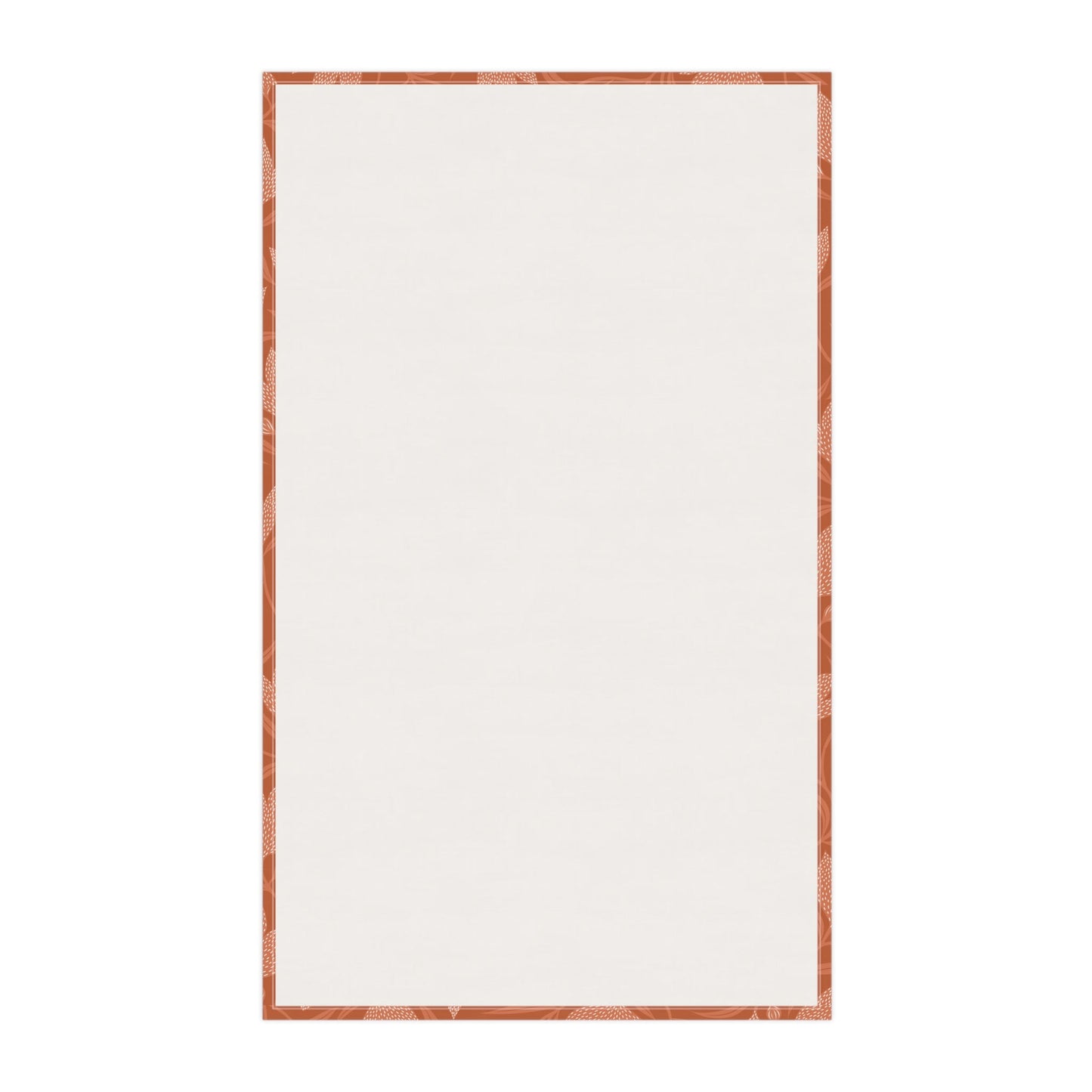 Tea Towels | Dark Orange & White | Magnolia