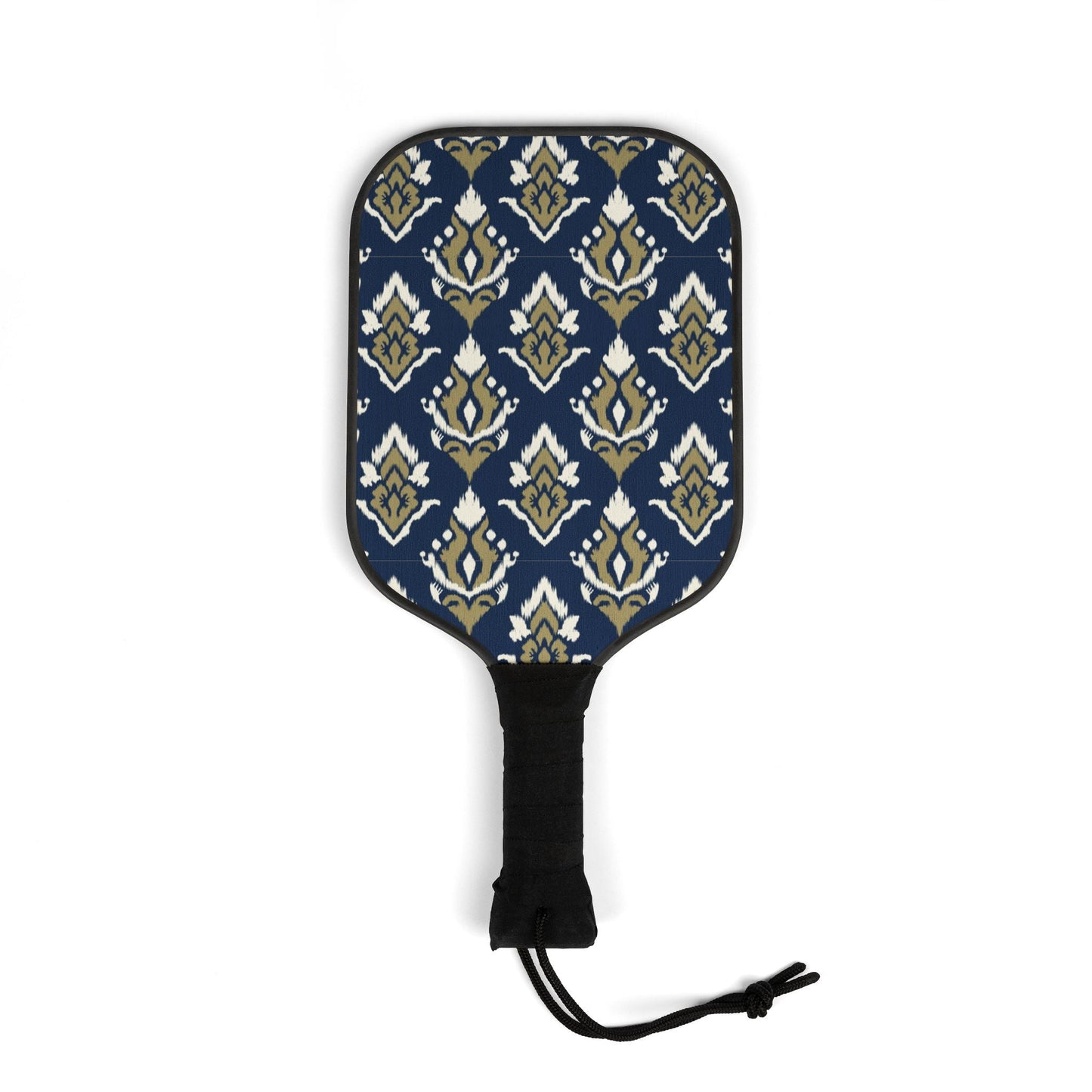Pickleball Paddle Kit | Blue & Gold | Ikat