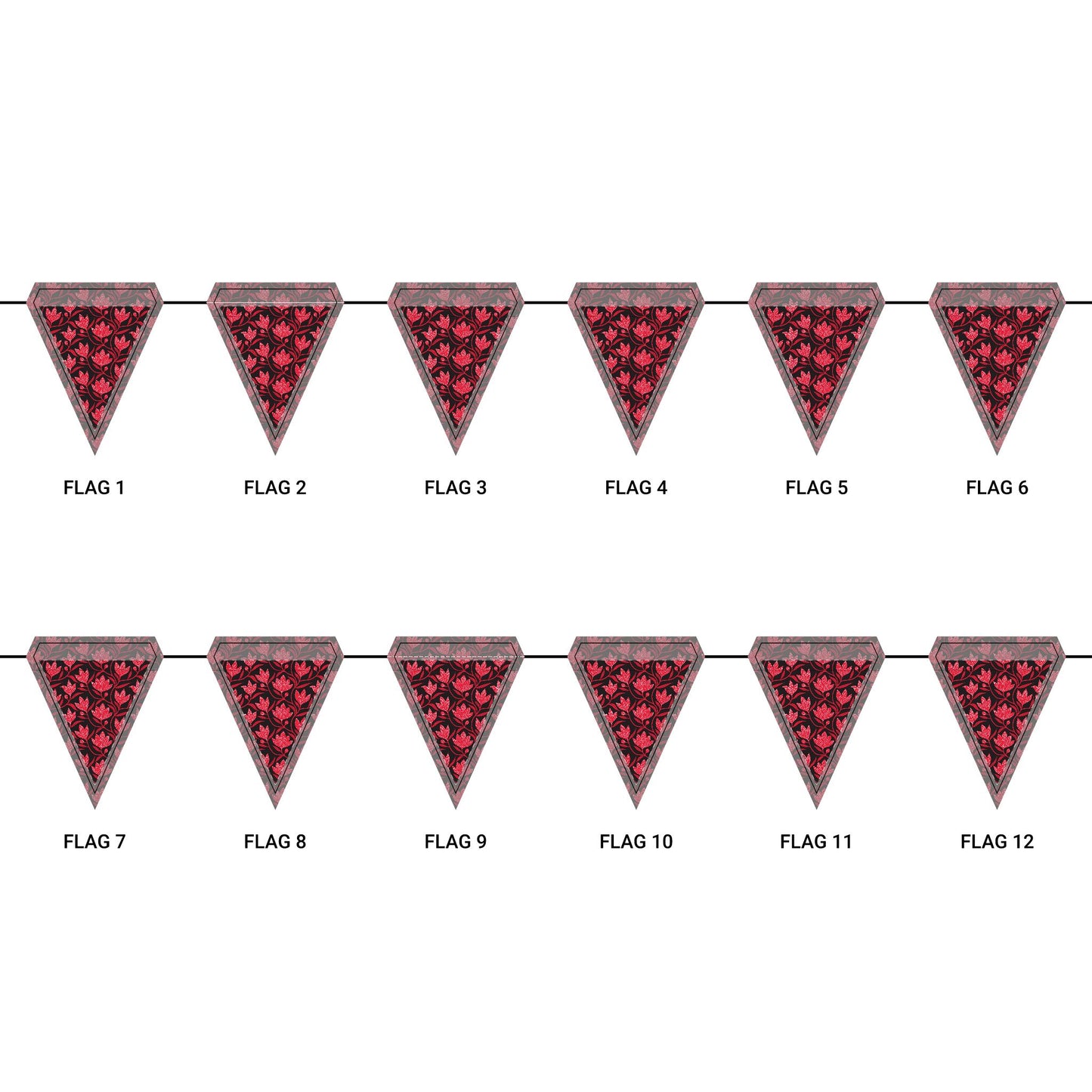 Flag Garland | Raleigh, North Carolina | Magnolia