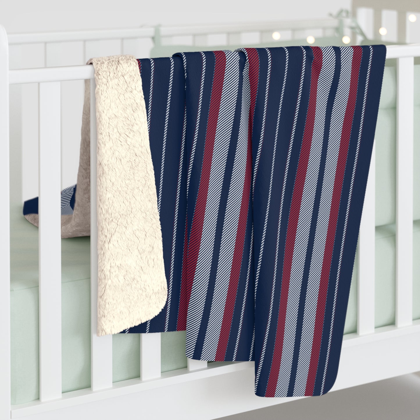 Sherpa Blanket | Oxford, Mississippi | Stripe