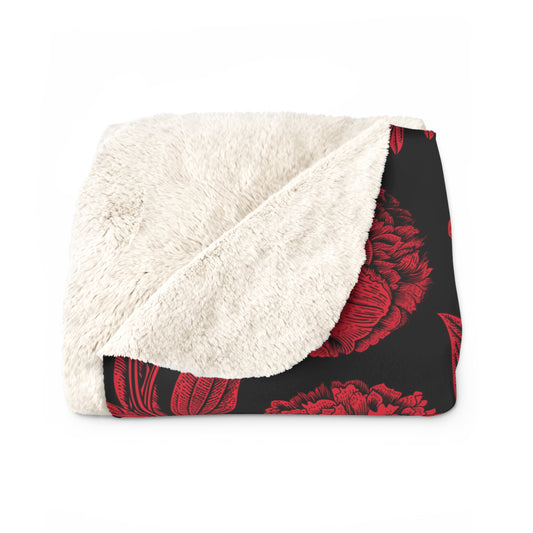 Sherpa Blanket | New Brunswick, New Jersey | Peony