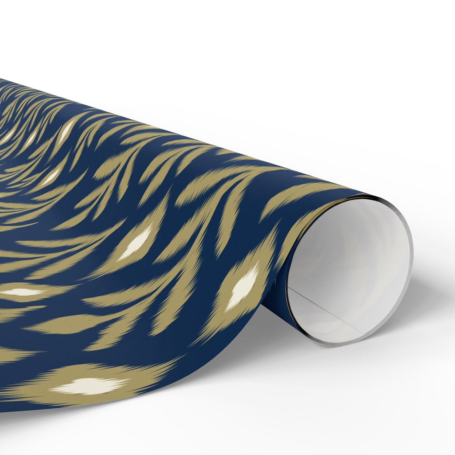 Gift Wrap | Blue & Gold | Laurel