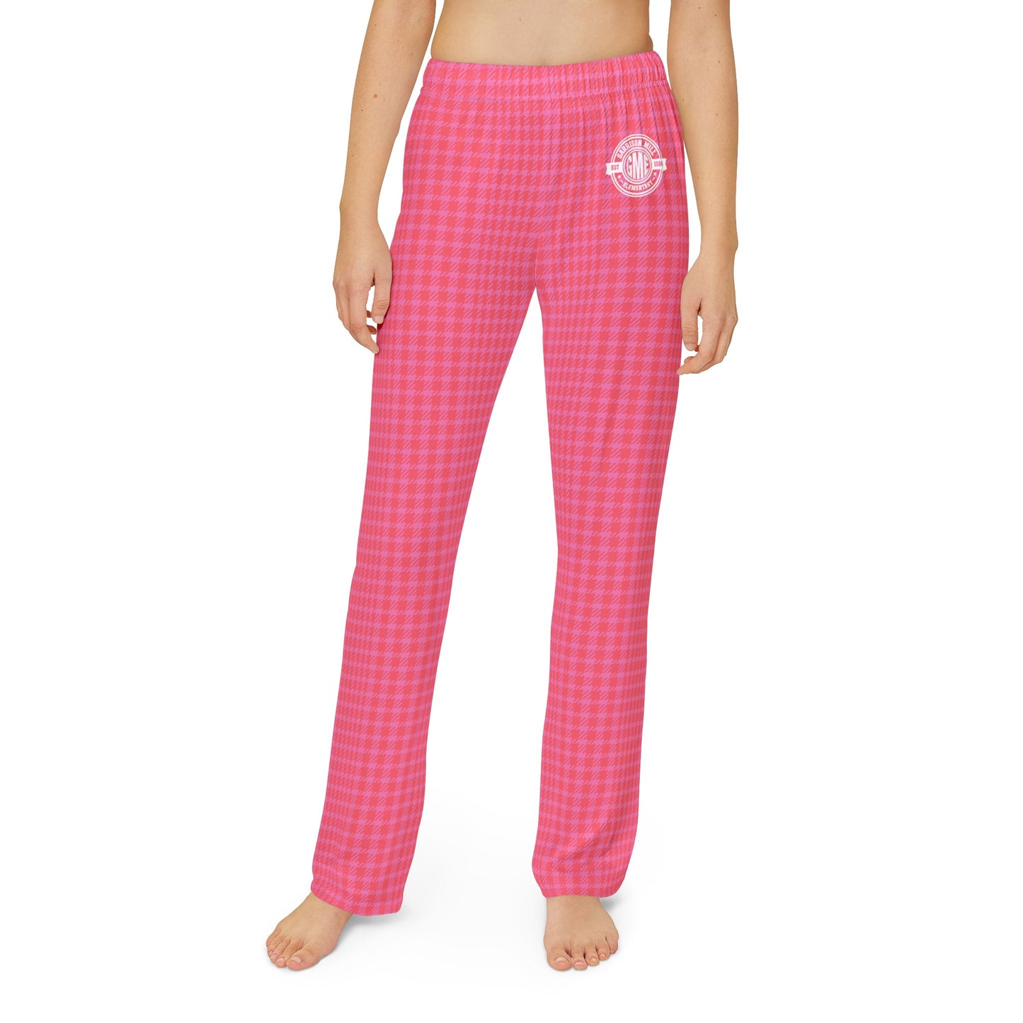 Youth PJ Pants | Greyhounds | Pink Tartan
