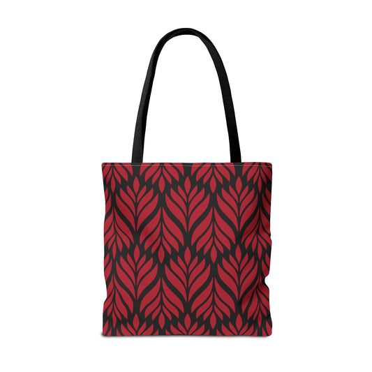 Tote Bag | Red & Black | Palm