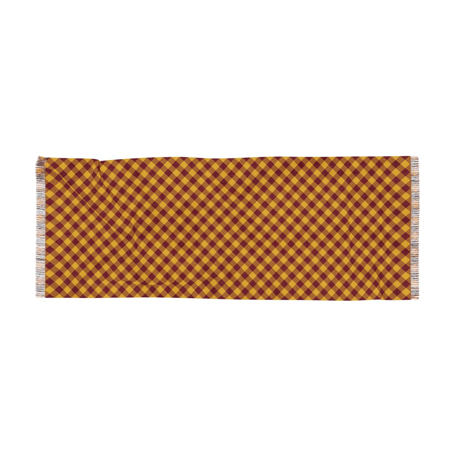 Scarf | Red & Yellow | Gingham