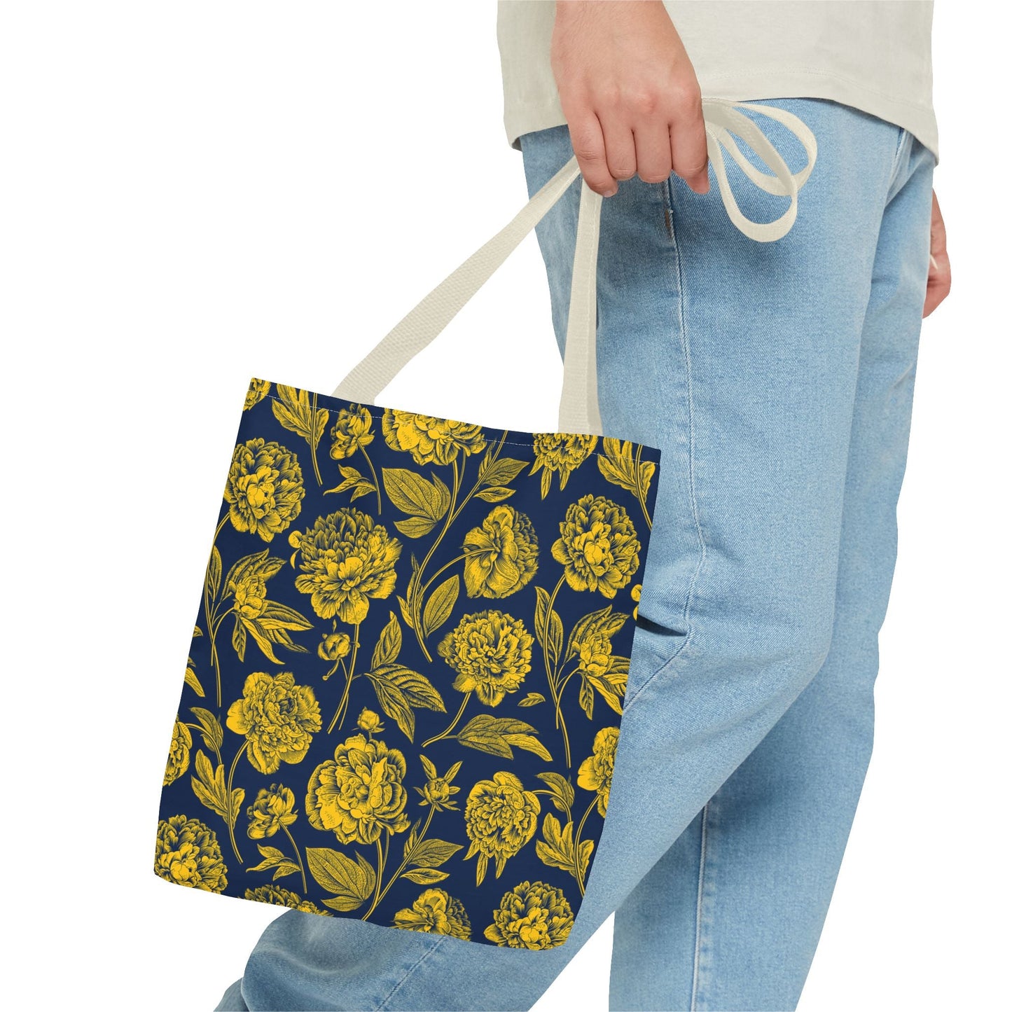 Totes | Yellow & Blue | Peony