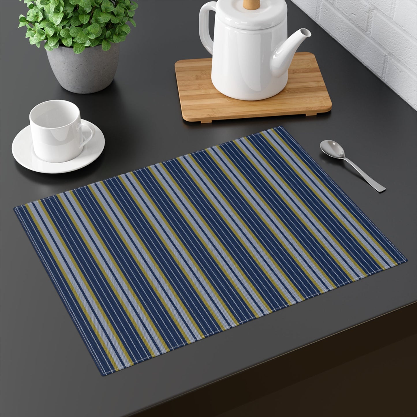 Placemat | Yellow & Blue | Stripe