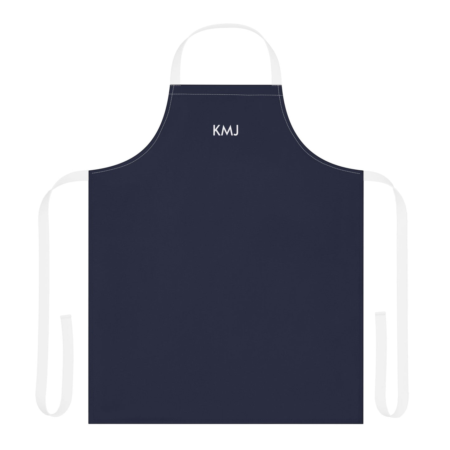 Apron - Personalized | Navy & White | Dark