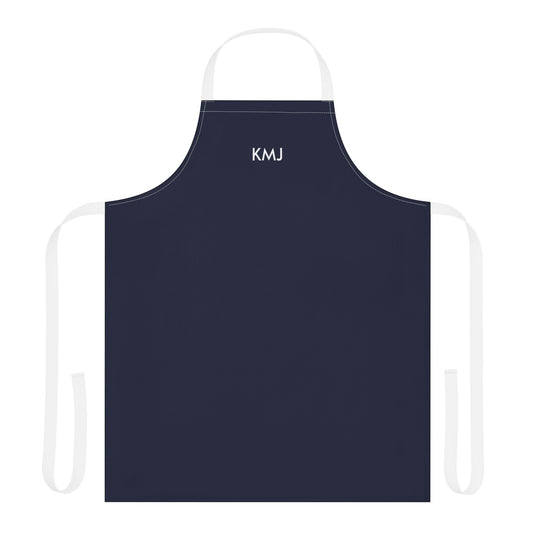 Apron - Personalized | Navy & White | Dark