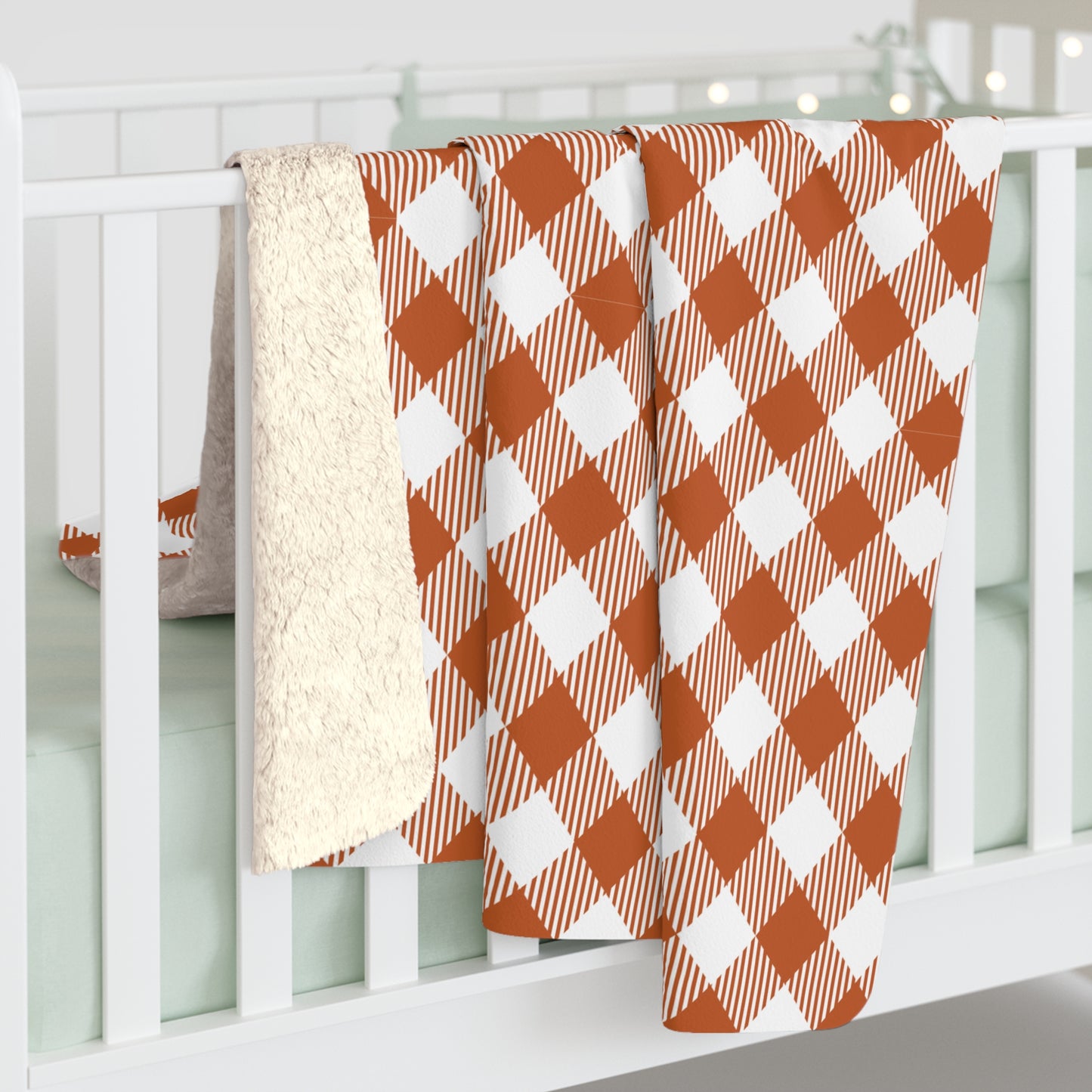 Sherpa Blanket | Austin, Texas | Gingham