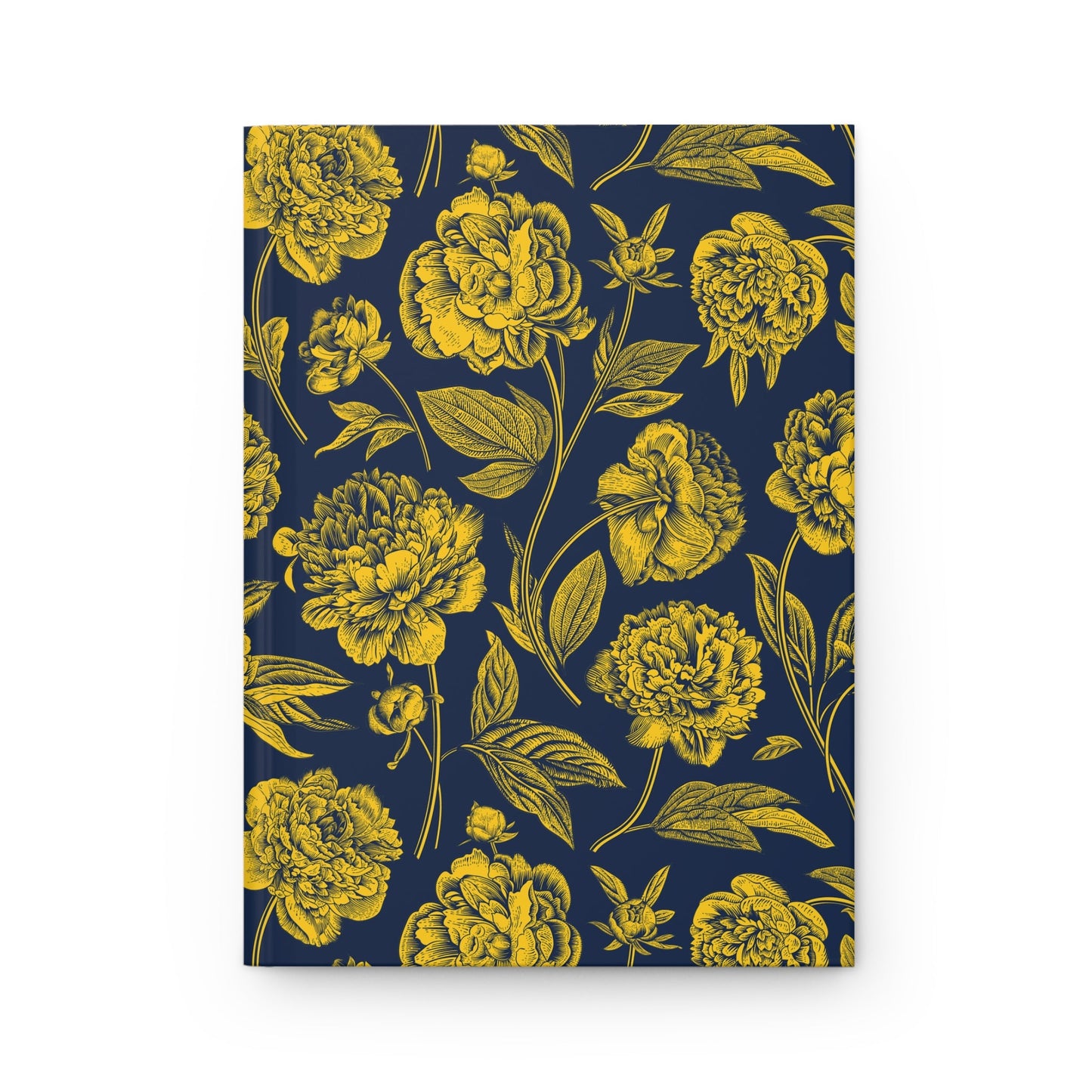 Journal | Yellow & Blue | Peony