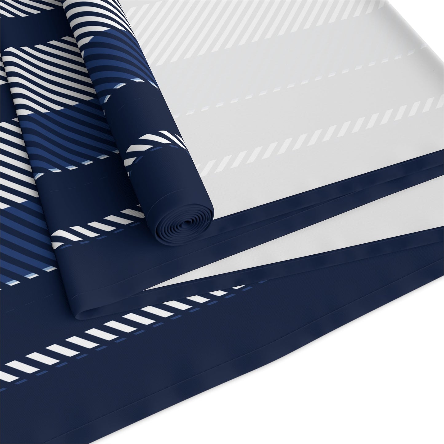 Table Runner | Navy & White | Stripe