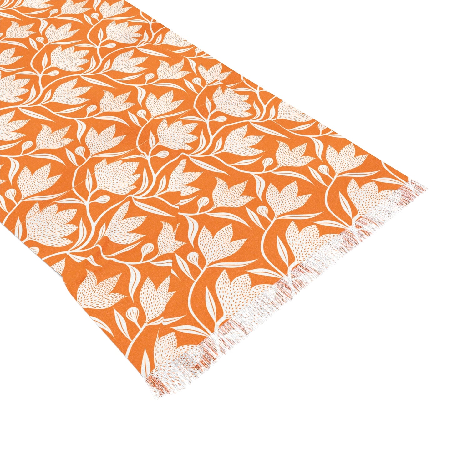 Scarf | Orange & White | Magnolia