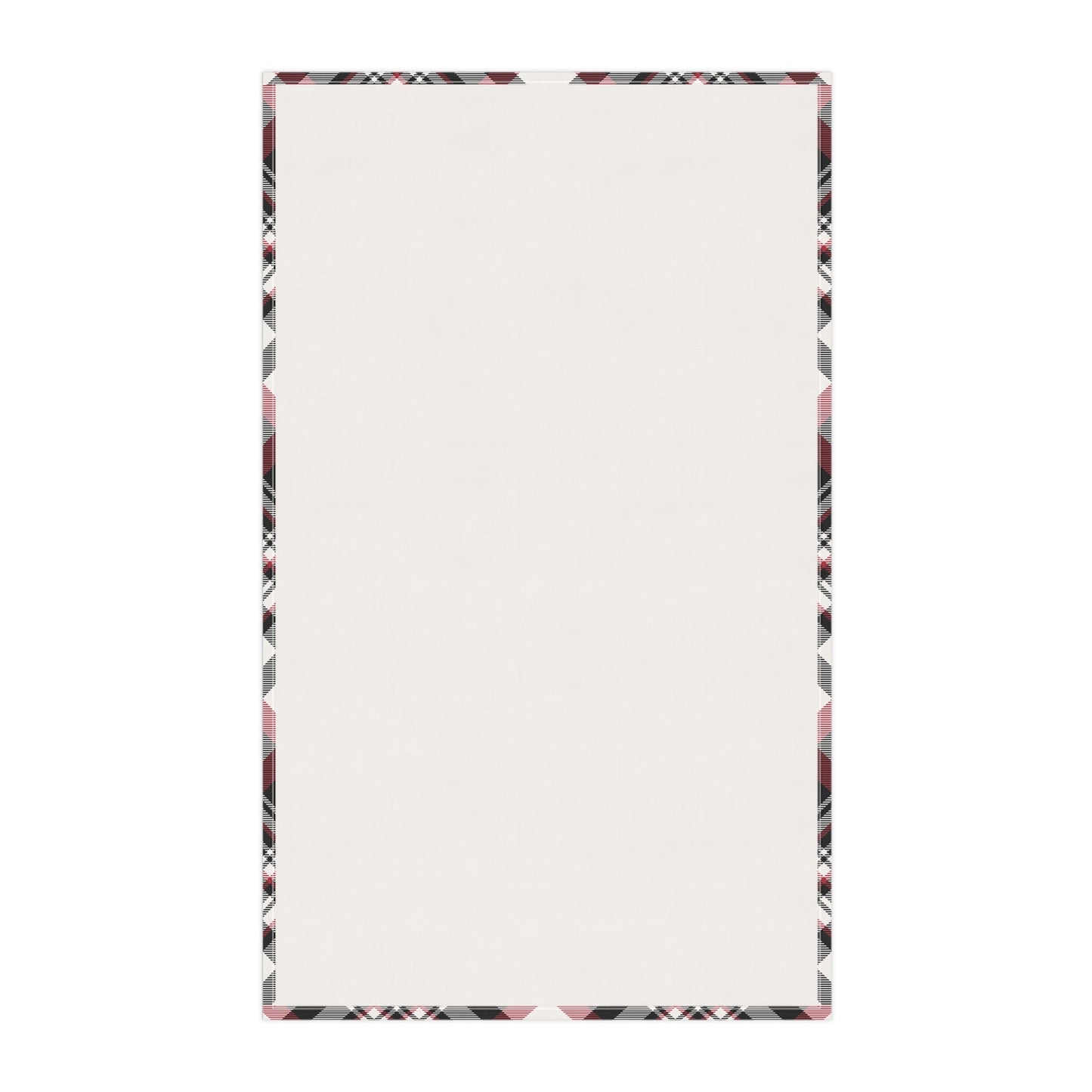 Tea Towel | Red & Black | Tartan