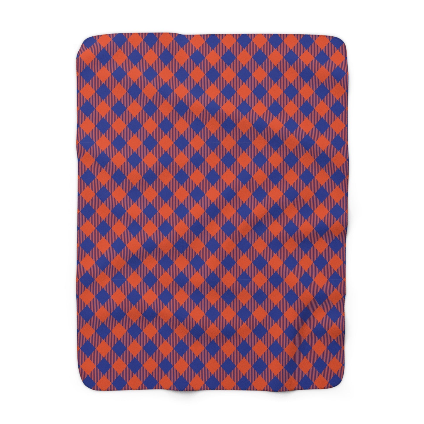Sherpa Fleece Blanket | Gainesville, Florida | Gingham