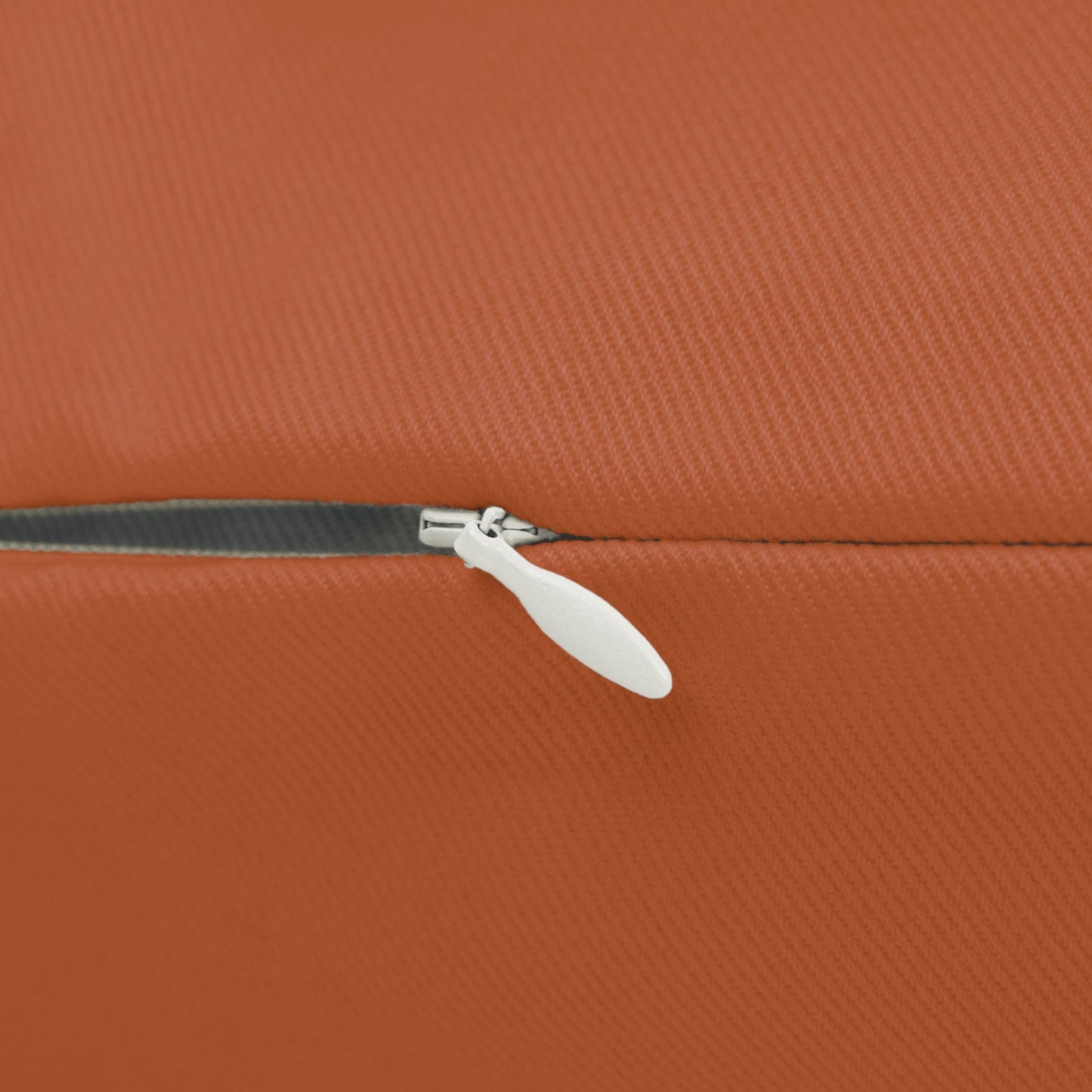 Pillow | Dark Orange & White | Dark