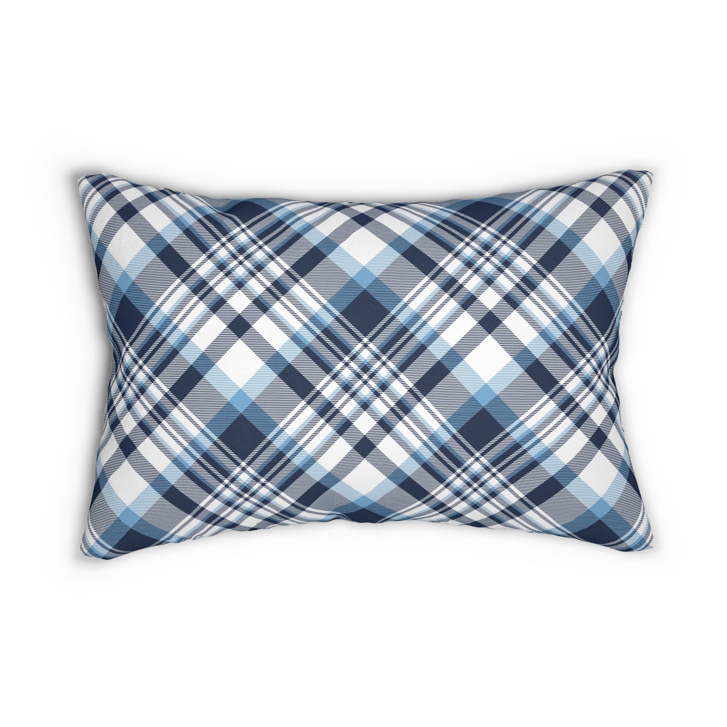 Pillow | Light Blue & White | Tartan