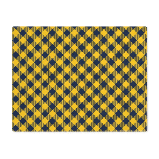 Placemat | Yellow & Blue | Gingham