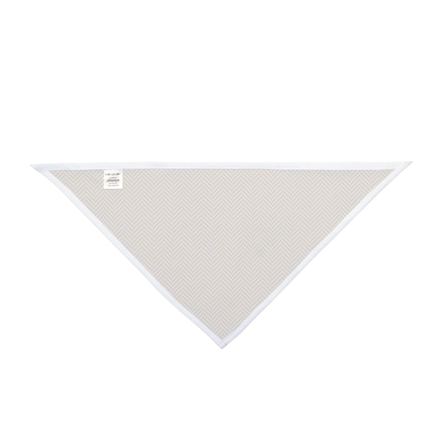Pet Bandana | Yellow & Blue | Herringbone