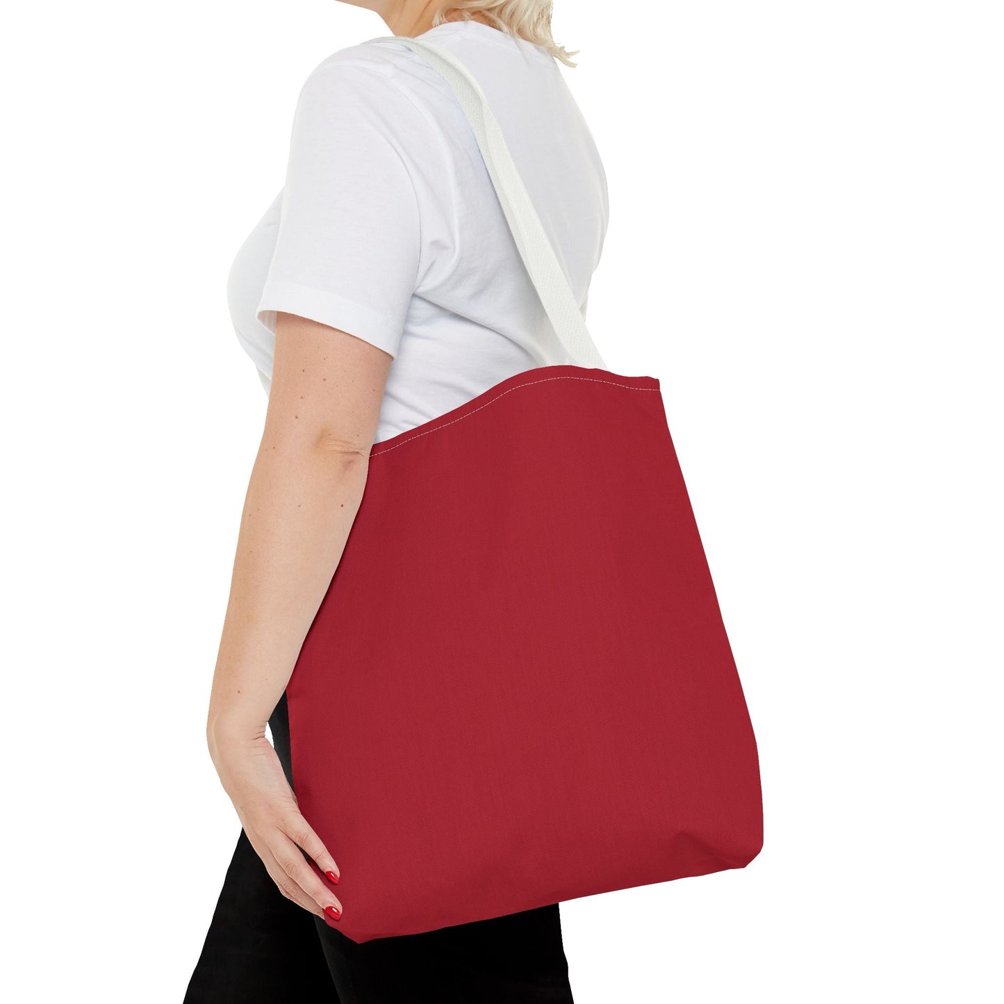 Tote Bag | Red & Black | Red