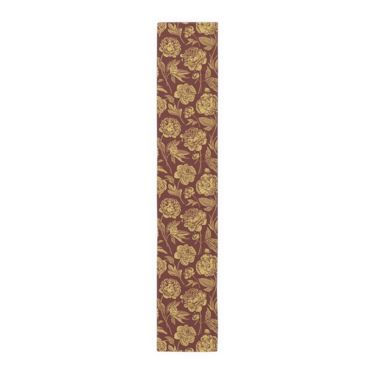 Table Runner | Red & Yellow | Peony