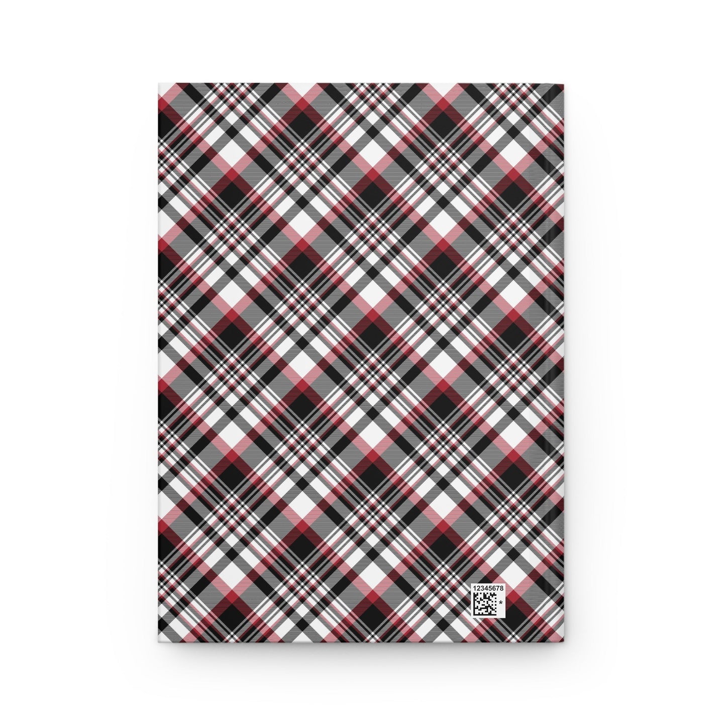 Hardcover Journal | Red & Black | Tartan