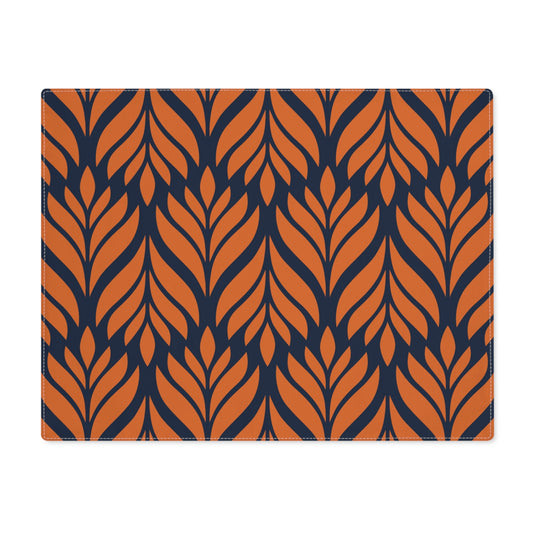 Placemat | Orange & Blue | Palm