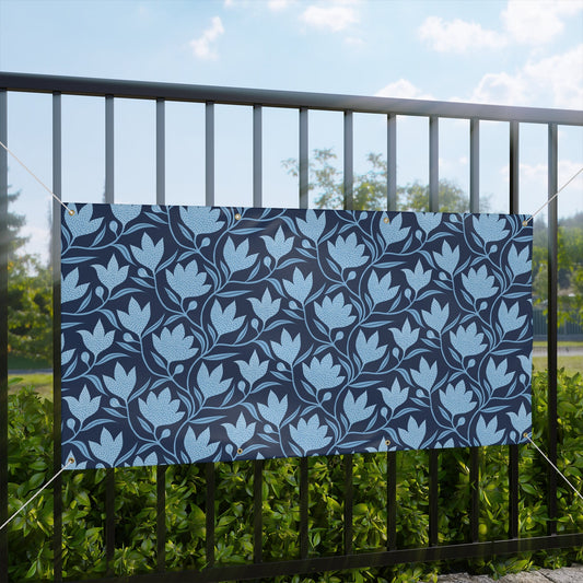 Banner | Light Blue & White | Magnolia