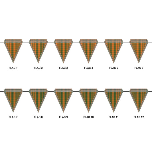 Flag Garland | Miami, Florida | Tweed