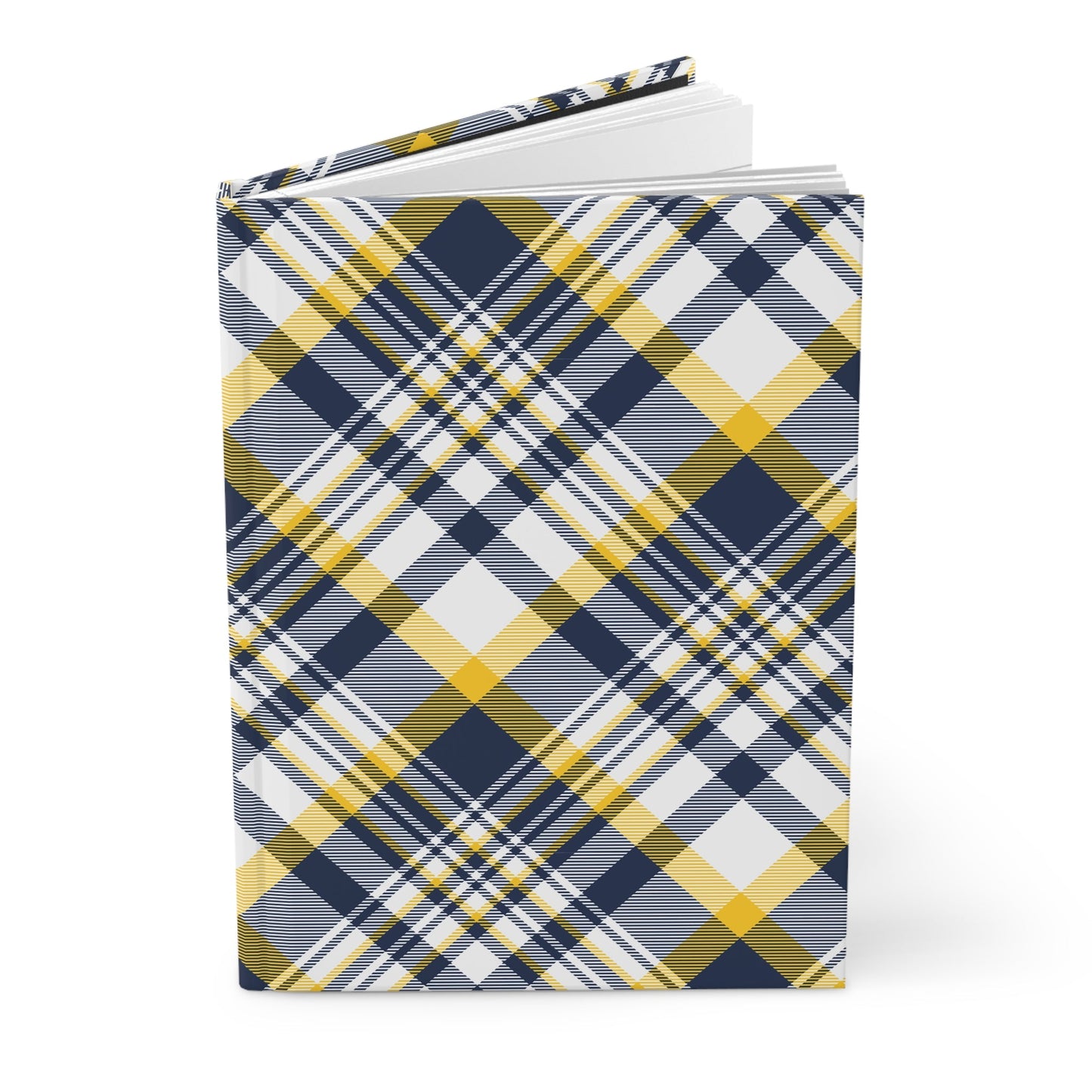 Journal | Yellow & Blue | Tartan