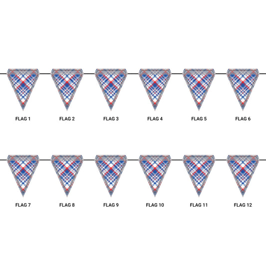 Flag Garland | Lawrence, Kansas | Tartan