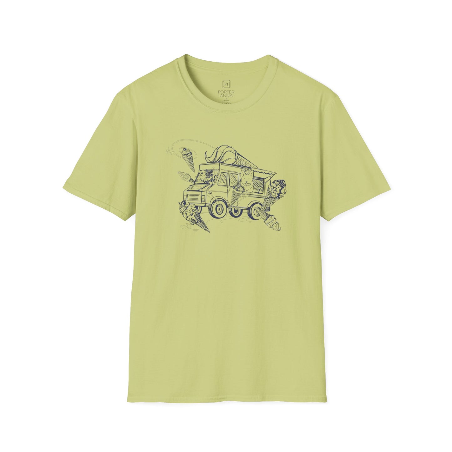 NYP Adult Tee | Cat Ice Cream