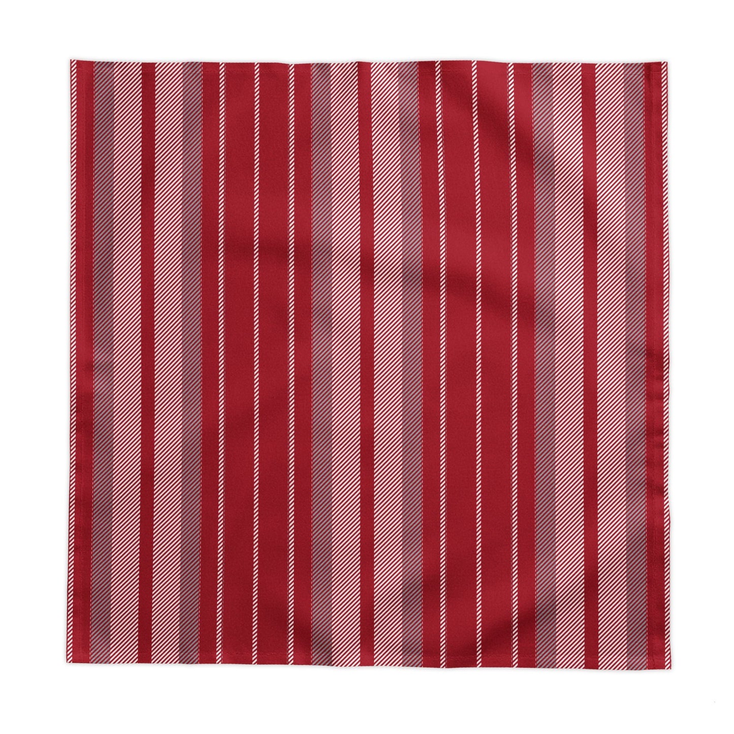 Tablecloth | Red & Gray | Stripe