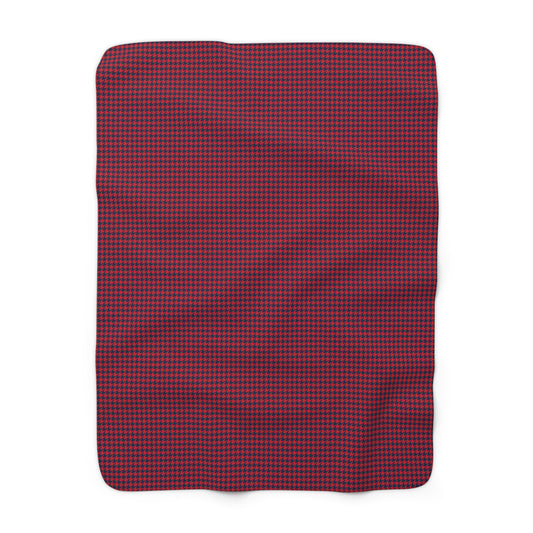 Sherpa Blanket | Oxford, Mississippi | Houndstooth