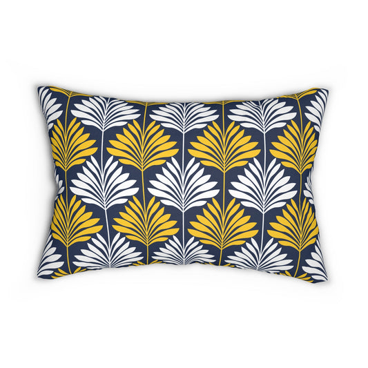 Pillow | Yellow & Blue | Deco