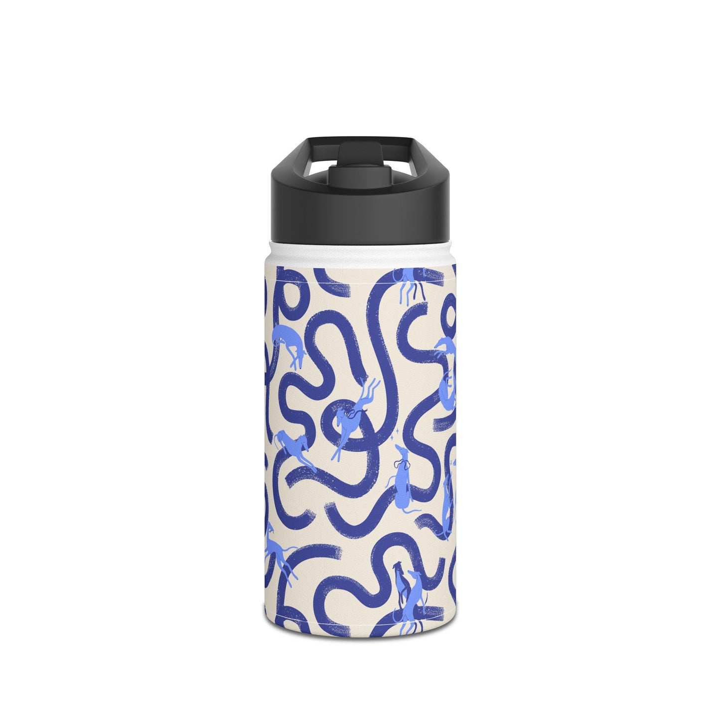 Insulated Water Bottle | Greyhounds | Blue Ribbon