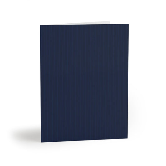 Notecards | Navy & White | Pinstripe