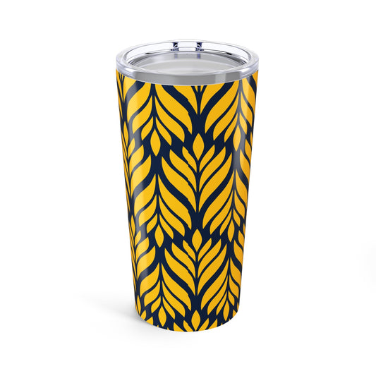 Tumbler | Yellow & Blue | Palm